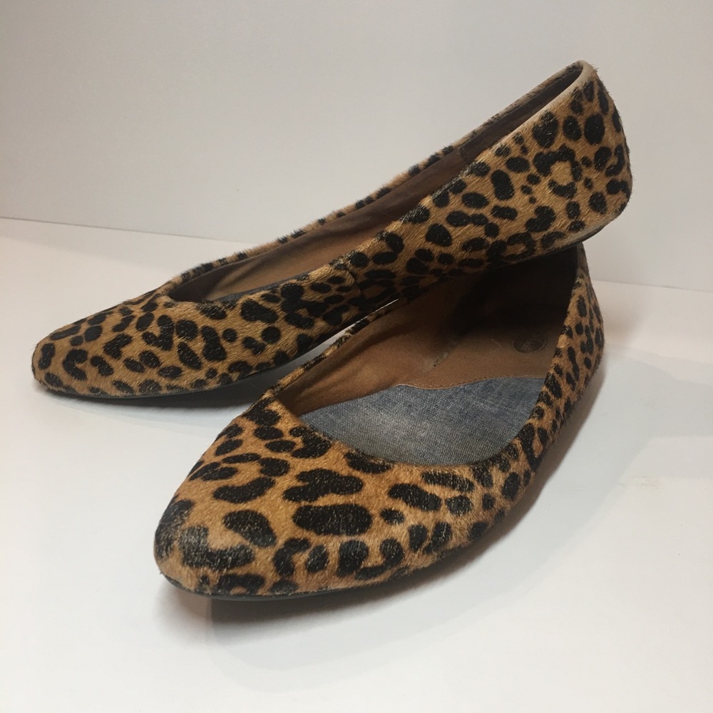 Dr Scholls Cheetah Print Flats Sz 9